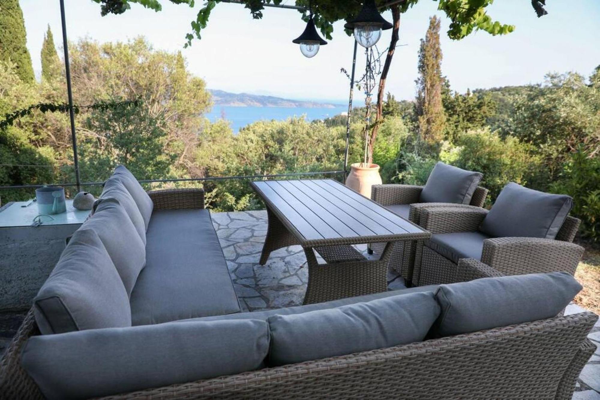 Sinies Stone Cottage - Ne Corfu Agnítsini Exteriér fotografie