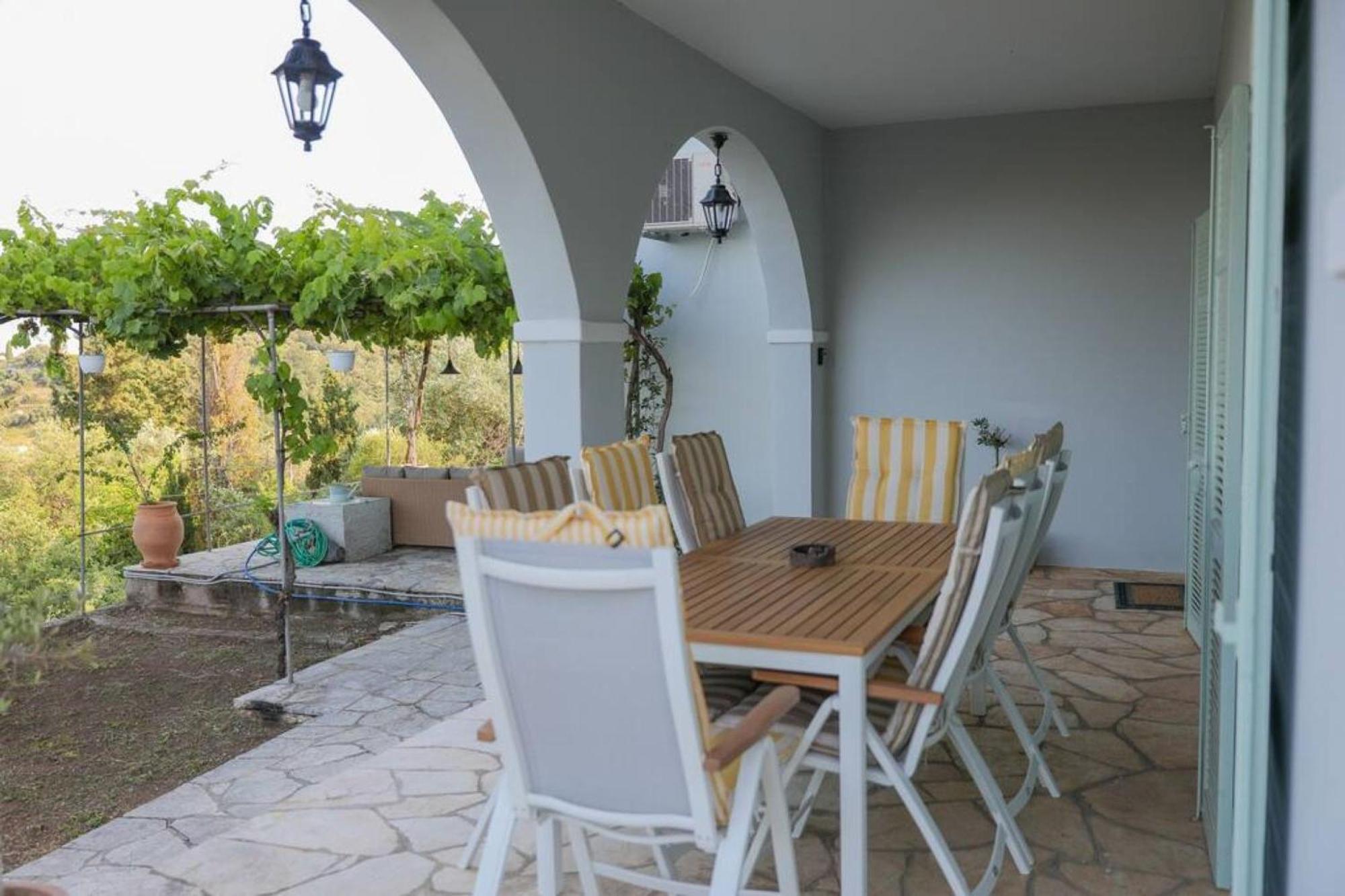 Sinies Stone Cottage - Ne Corfu Agnítsini Exteriér fotografie