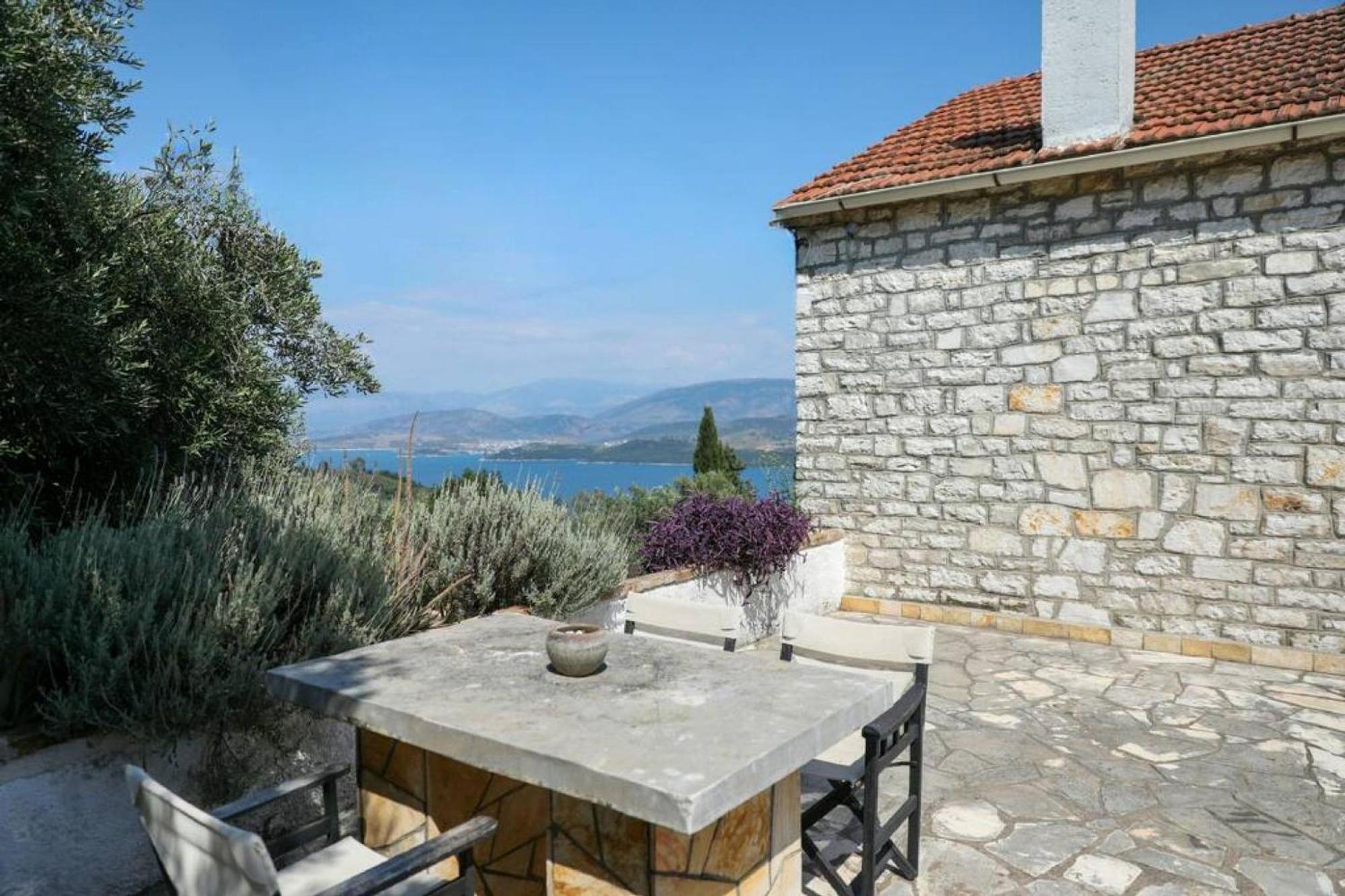 Sinies Stone Cottage - Ne Corfu Agnítsini Exteriér fotografie