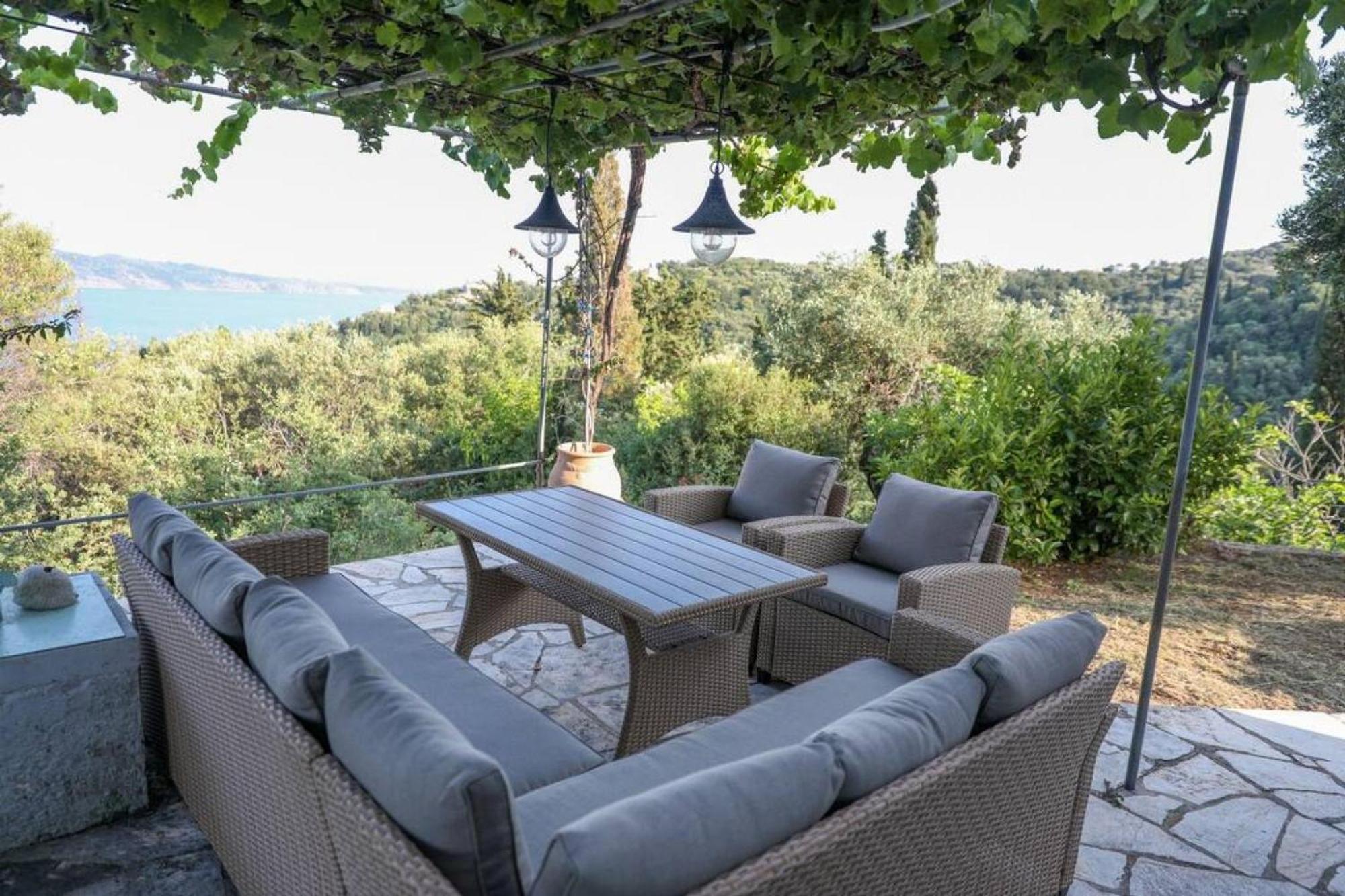 Sinies Stone Cottage - Ne Corfu Agnítsini Exteriér fotografie